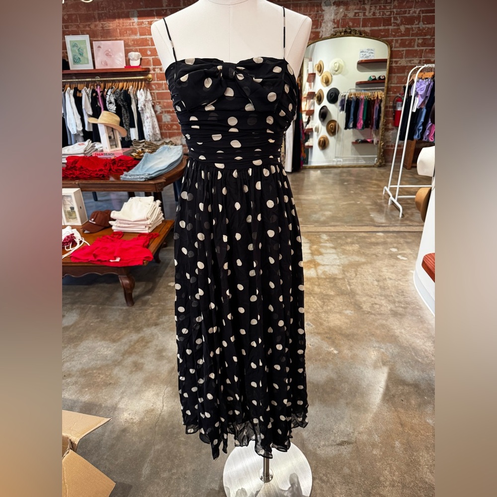 DOEN Polka Dot Maxi Dress